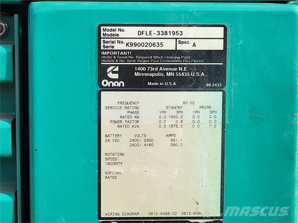 Cummins KTA50-G9 Generatoare Diesel