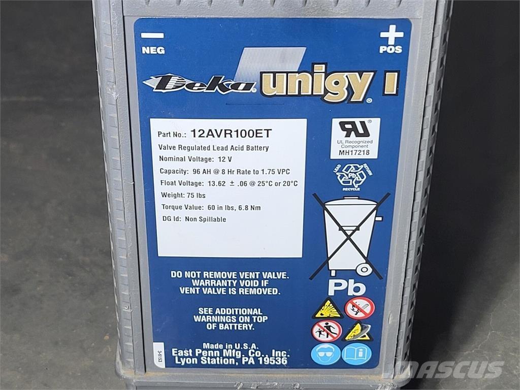  DEKA 12AVR100ET Baterii