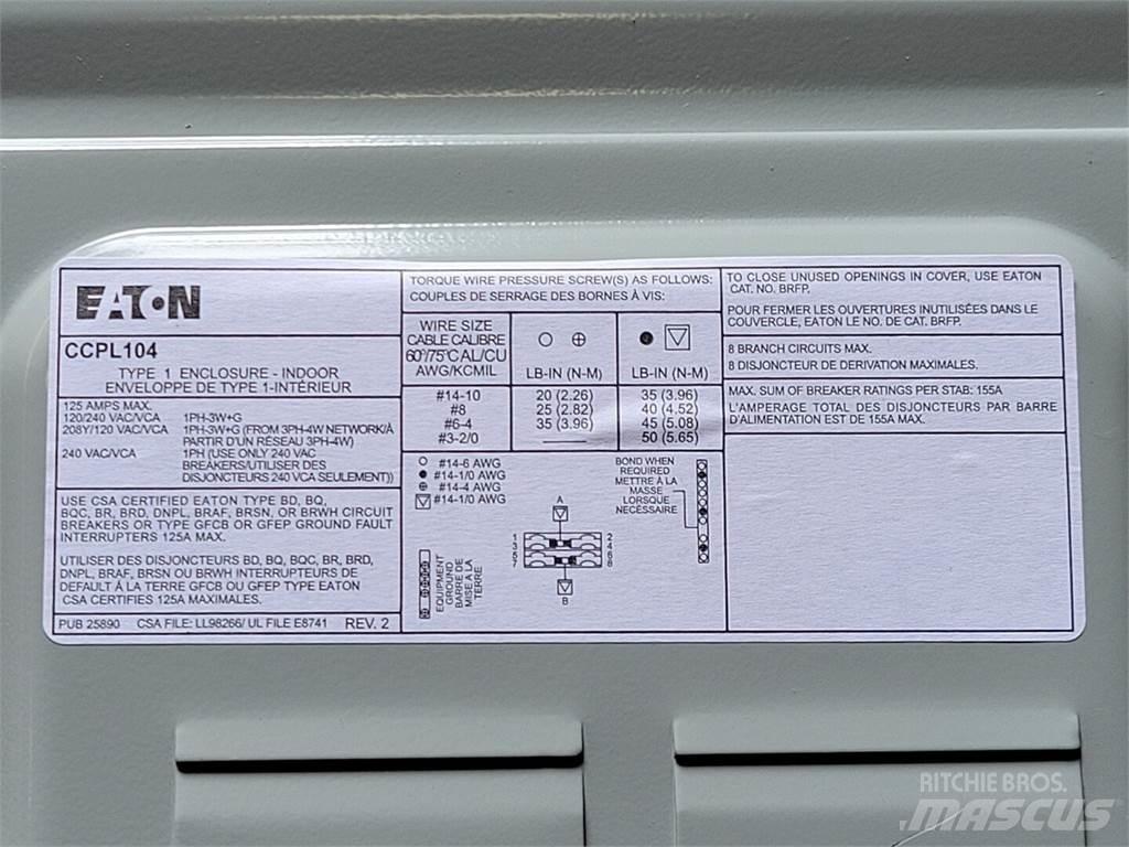 Eaton CCPL104 Utilaje construcții - Altele
