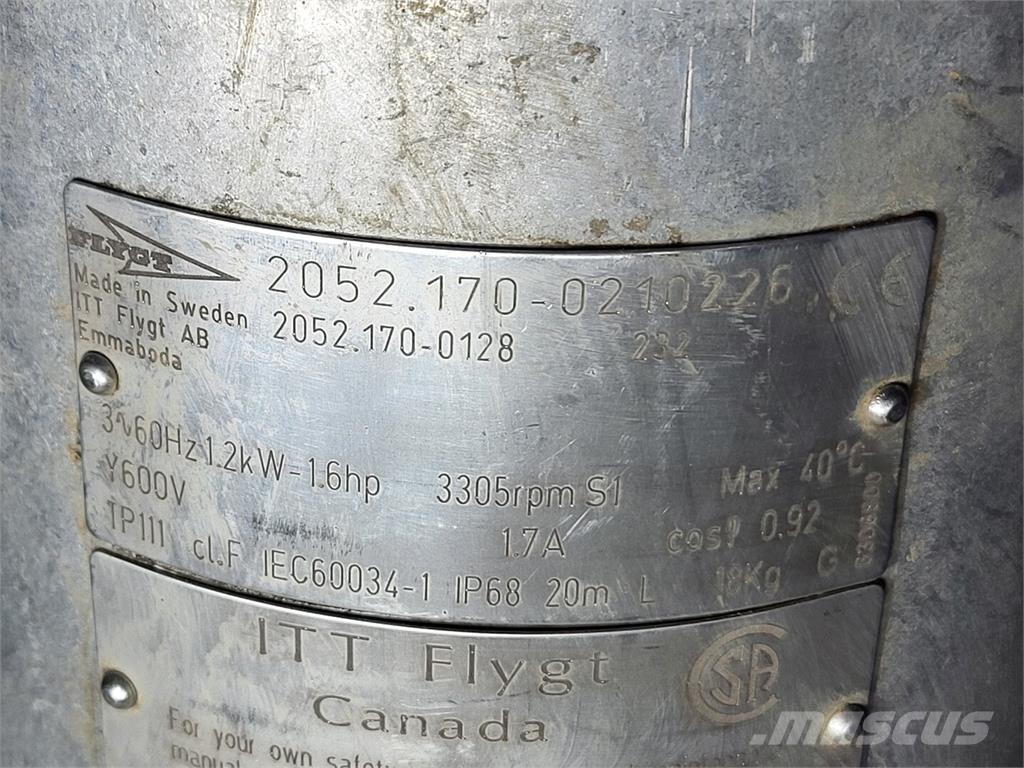 Flygt 2052.170-0128 Pompa de apa