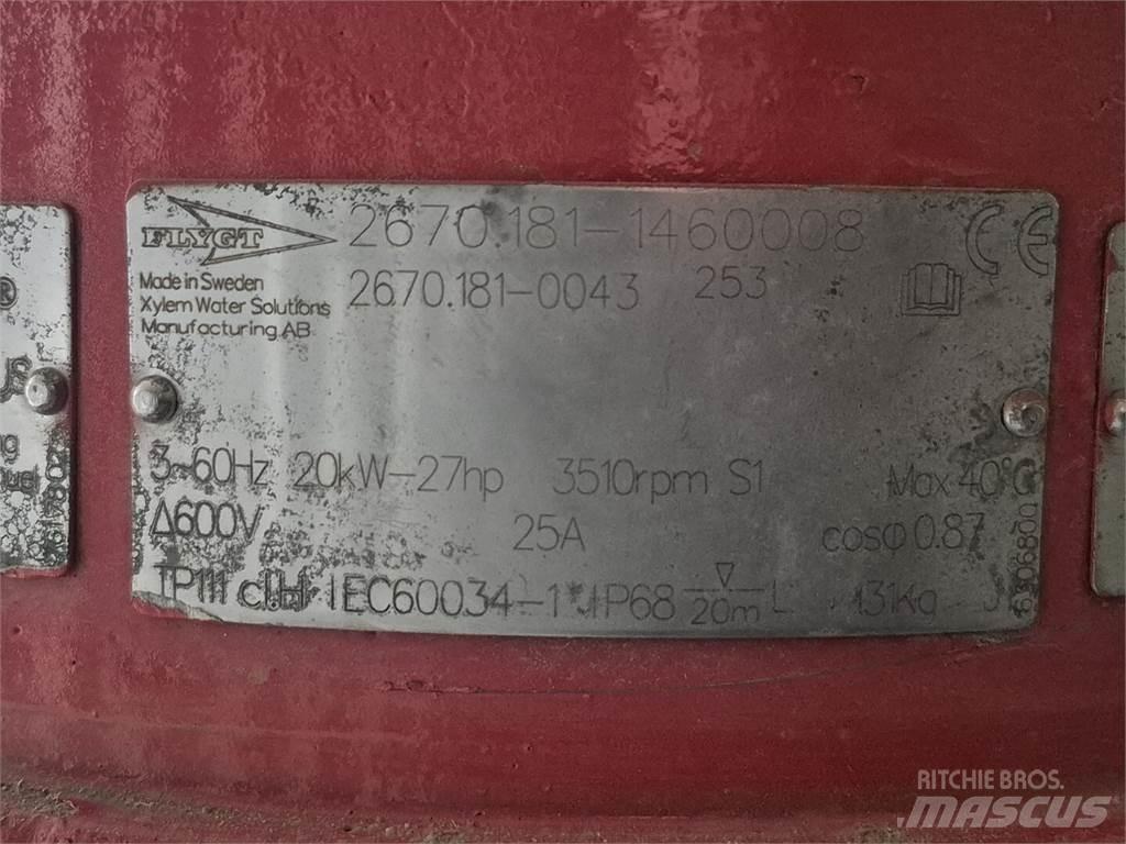 Flygt 2670.181-0043 Pompa de apa