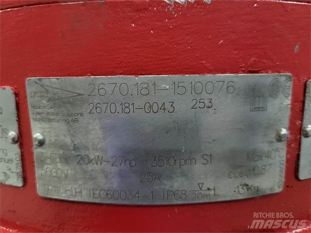 Flygt 2670.181-0043 Pompa de apa