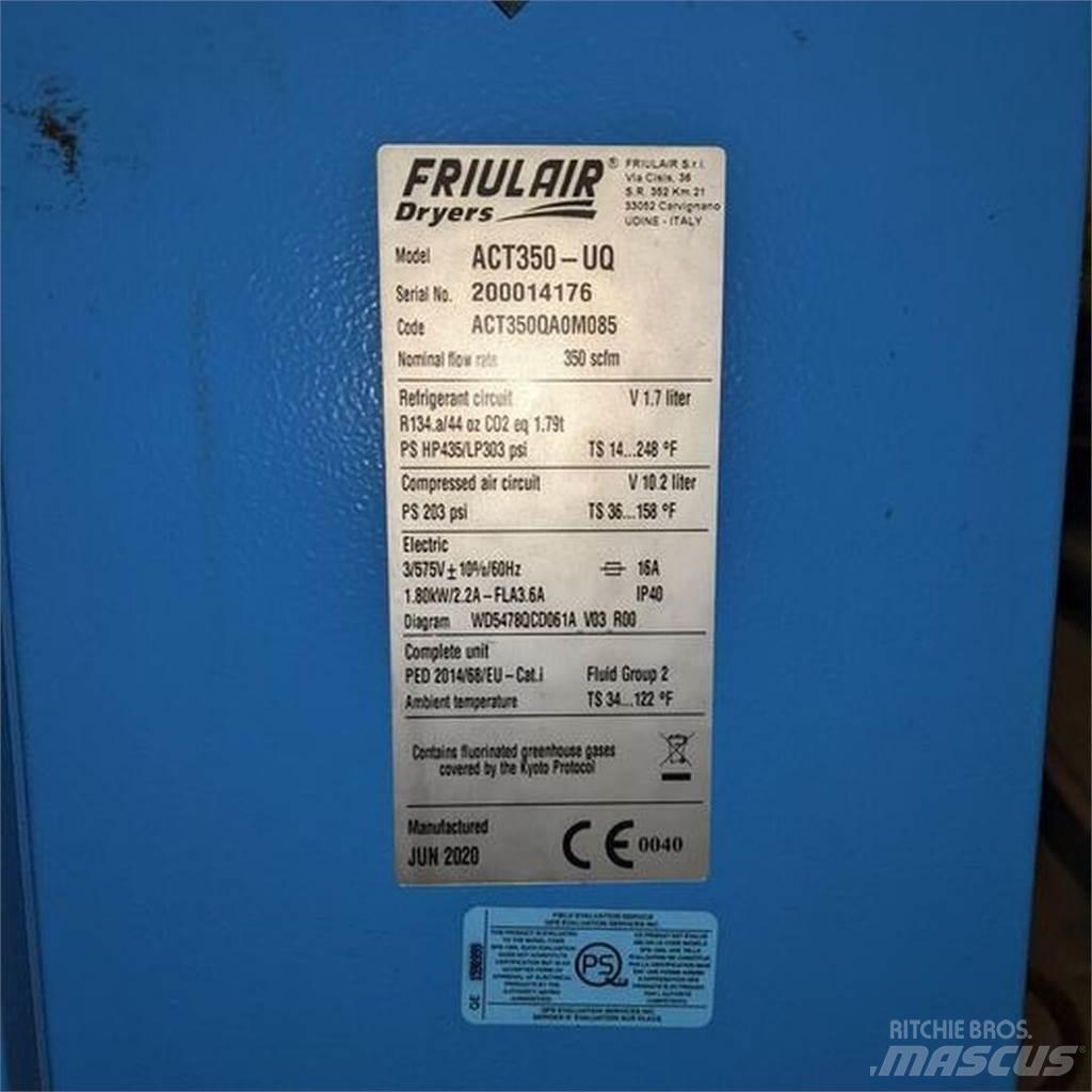  FRIULAIR ACT350-UQ Uscatoare cu aer comprimat