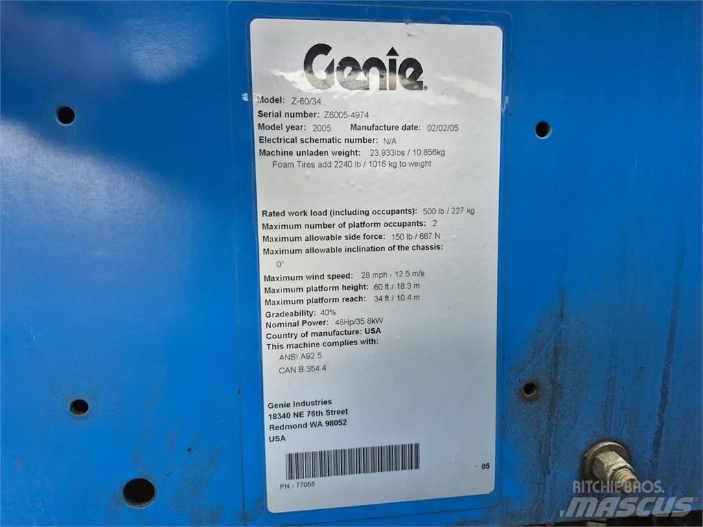 Genie Z-60/34 Nacele cu brat articulat