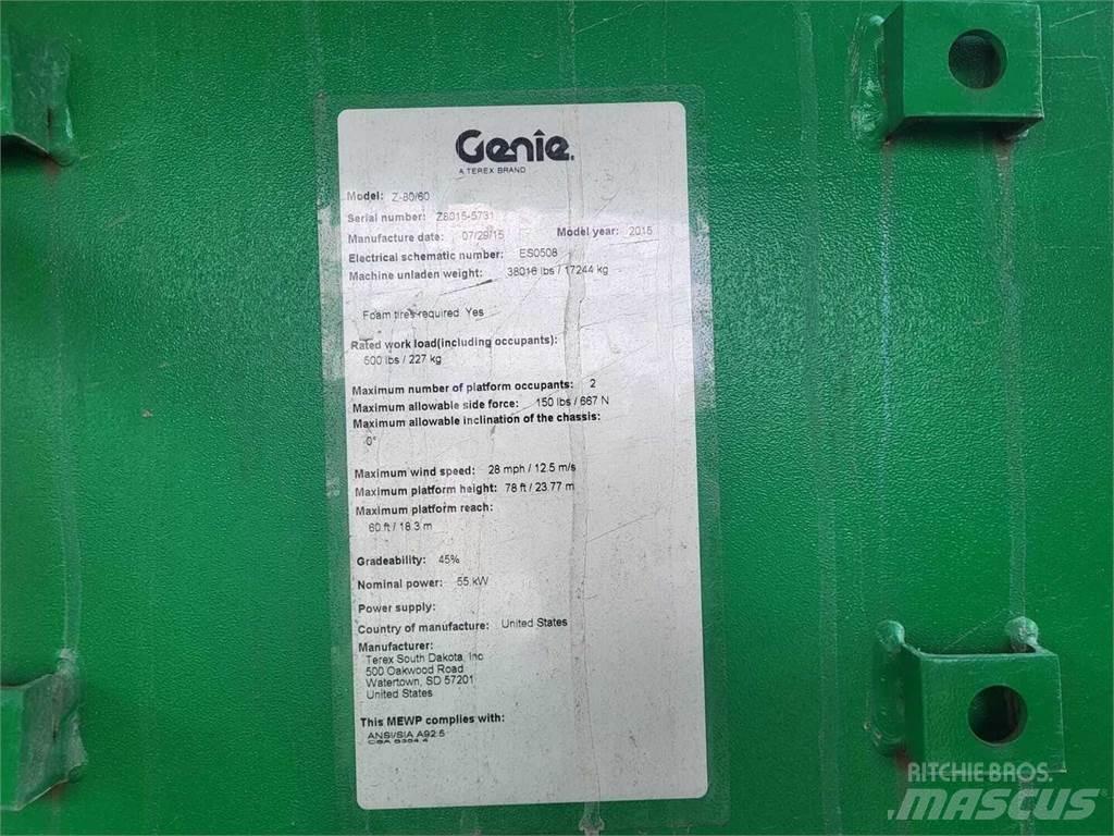 Genie Z-80/60 Nacele cu brat articulat