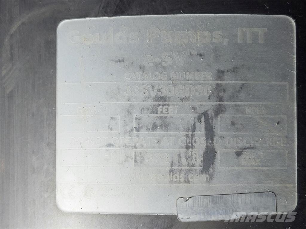  GOULDS 33SV30GD30 Pompa de apa