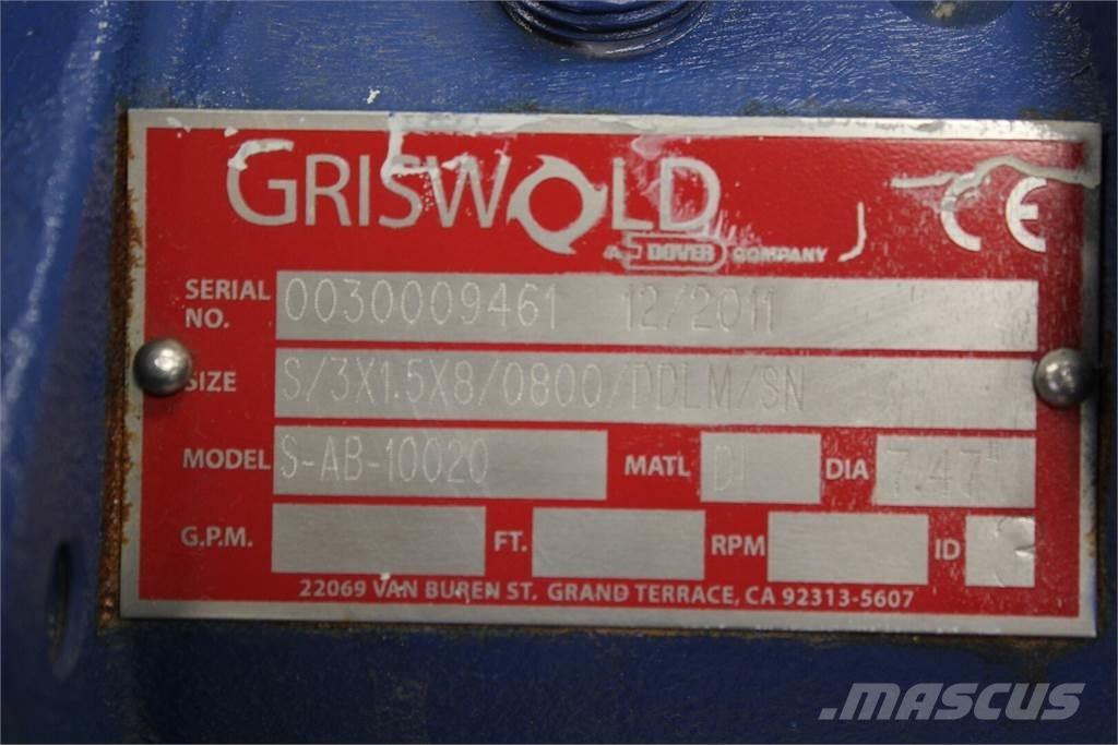  GRISWOLD S-AB-10020 Pompa de apa
