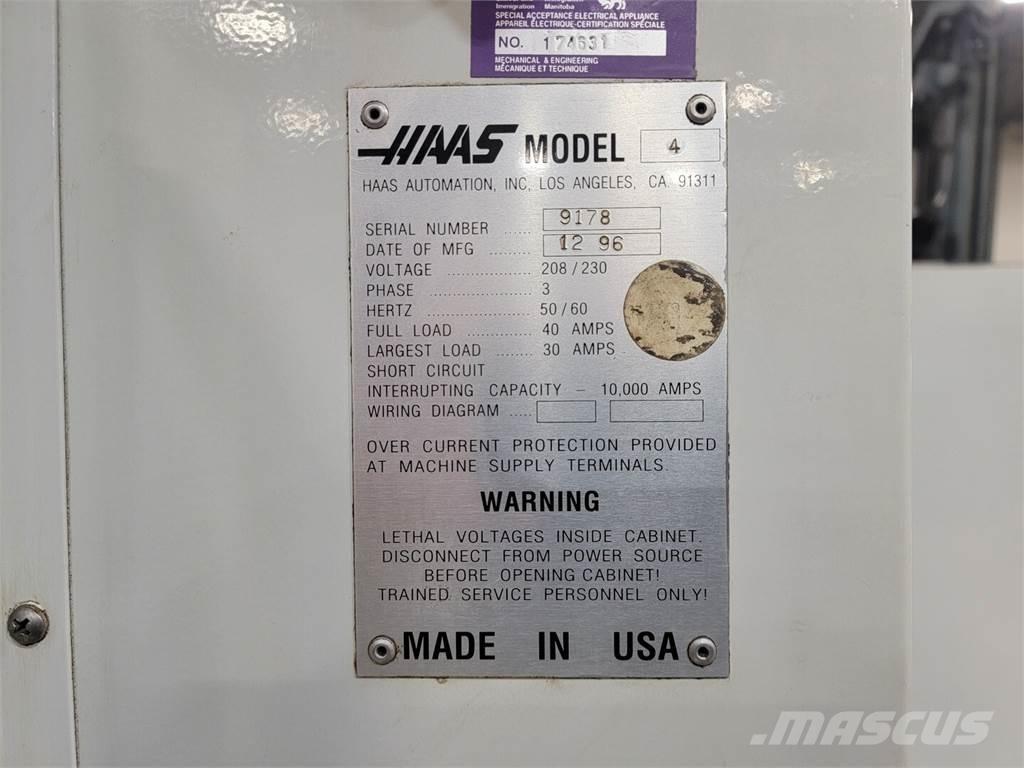 Haas VF-4 Utilaje construcții - Altele
