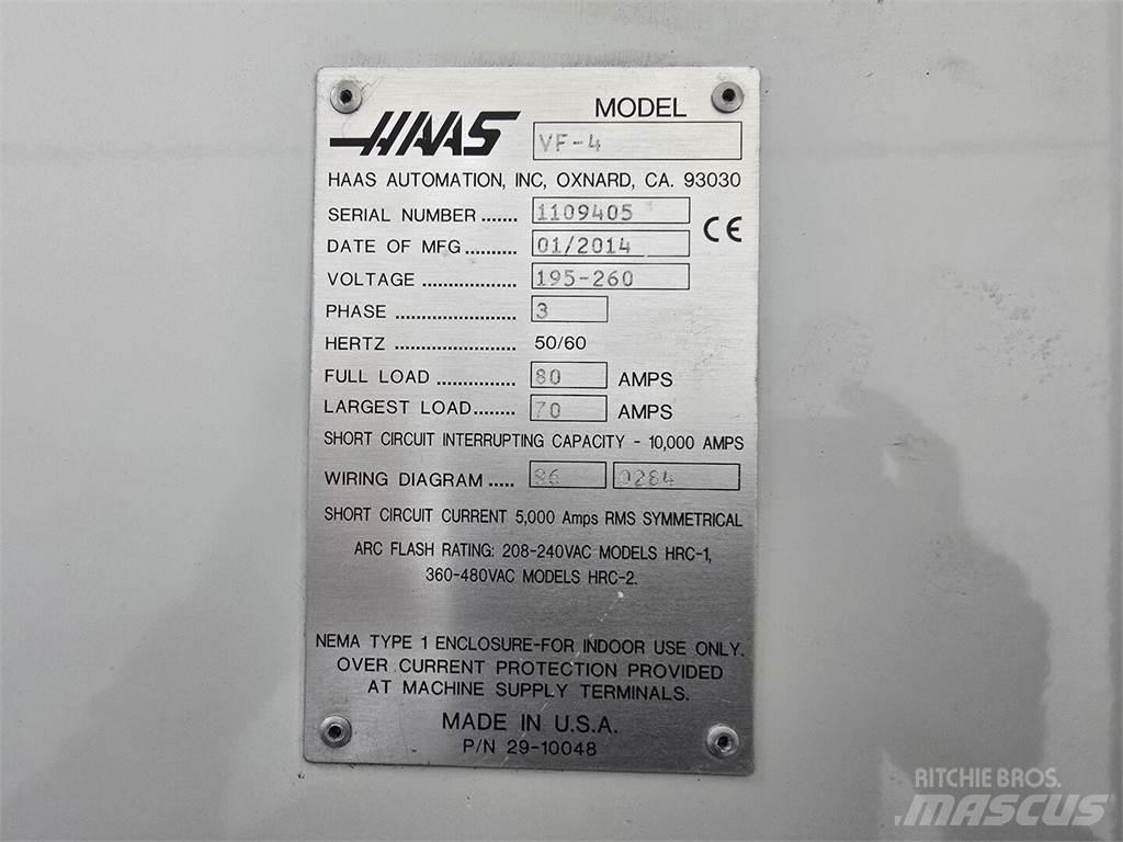 Haas VF-4 Utilaje construcții - Altele