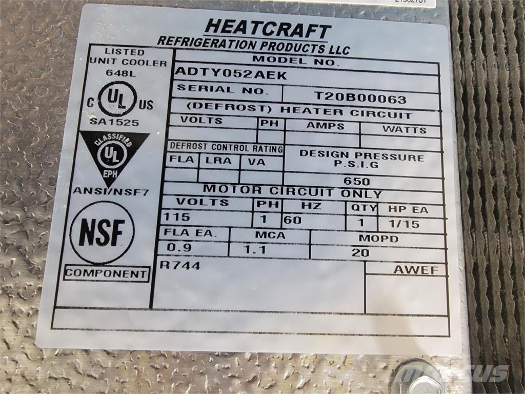  HEATCRAFT ADTY052AEK Echipamente incalzire si dezghetare