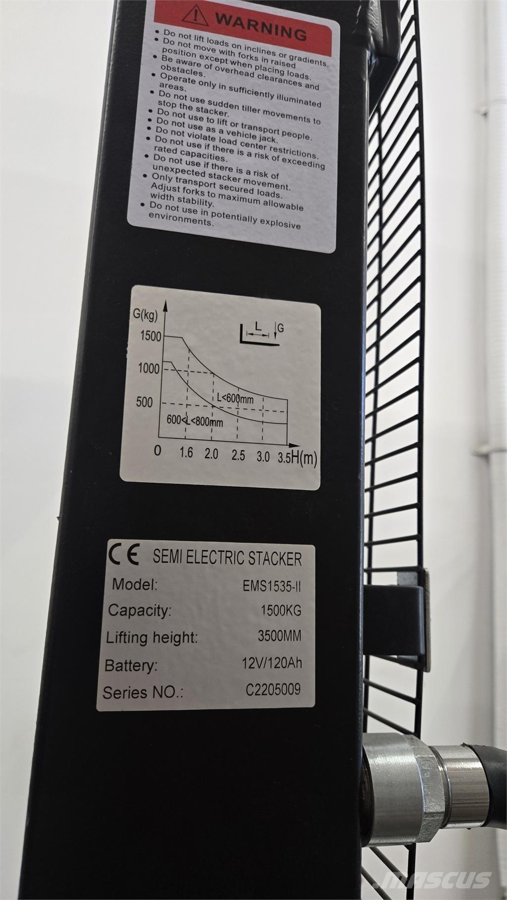  HOC EMS1535-II Utilaje construcții - Altele