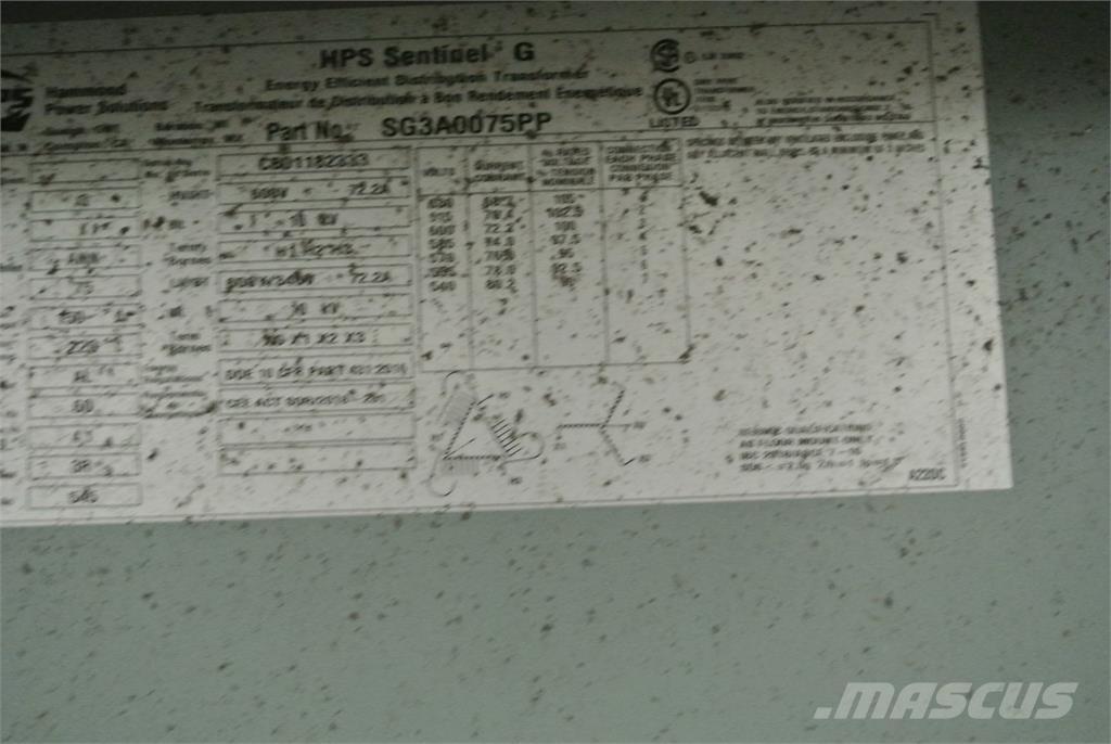  HPS SG3A0075PP Utilaje construcții - Altele