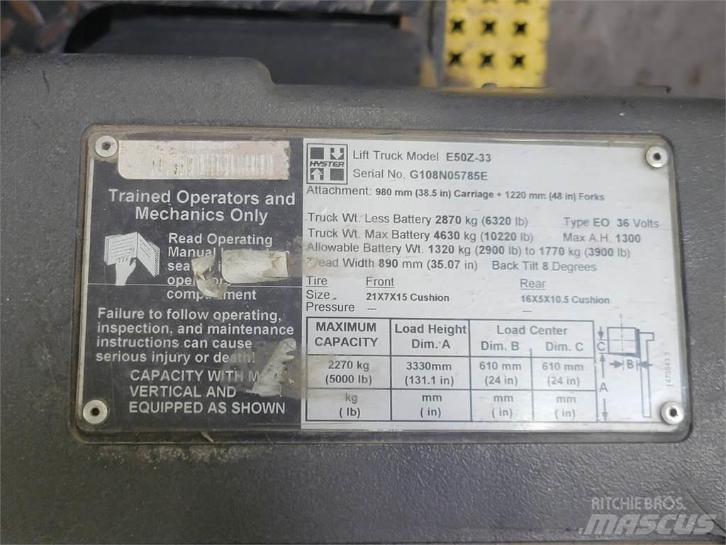 Hyster E50Z-33 Utilaje construcții - Altele