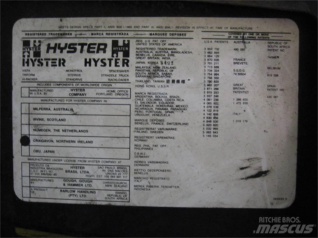 Hyster H60XM Utilaje construcții - Altele