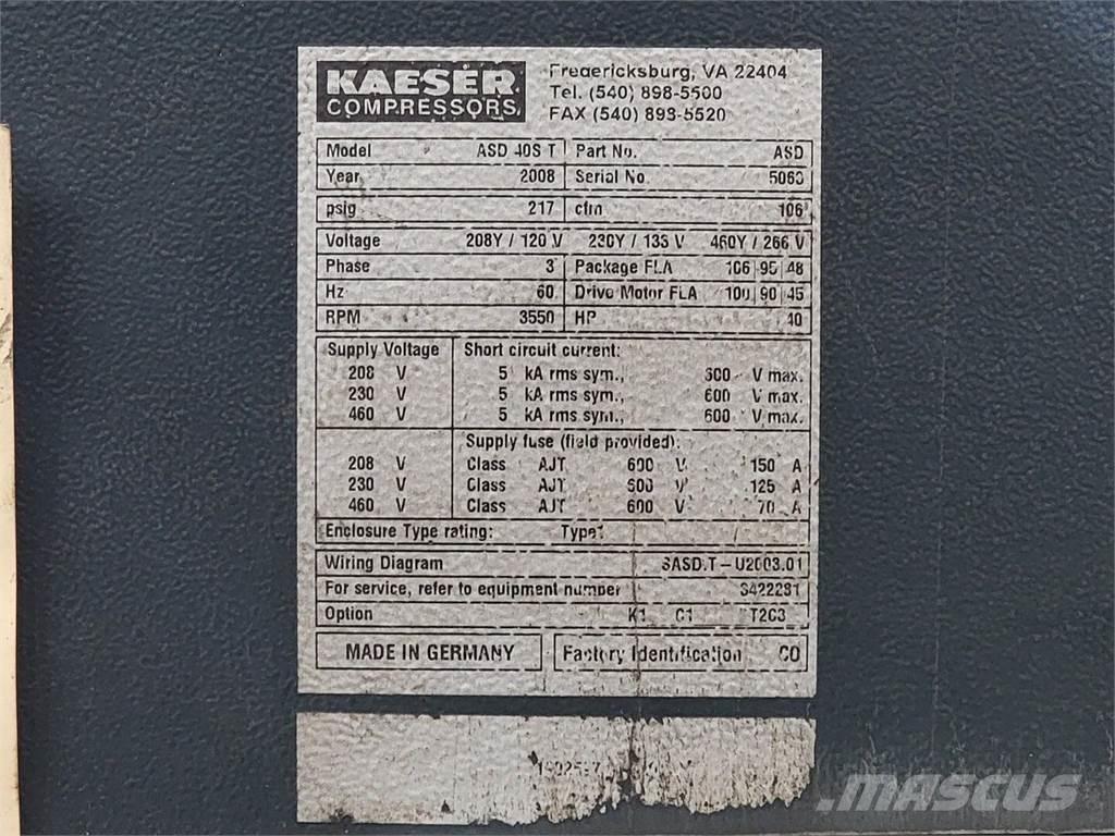 Kaeser ASD 40ST Compresoare