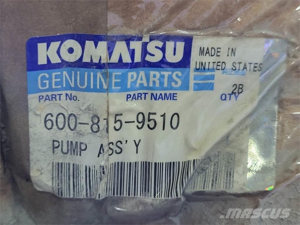 Komatsu 600-815-9510 Pompa de apa