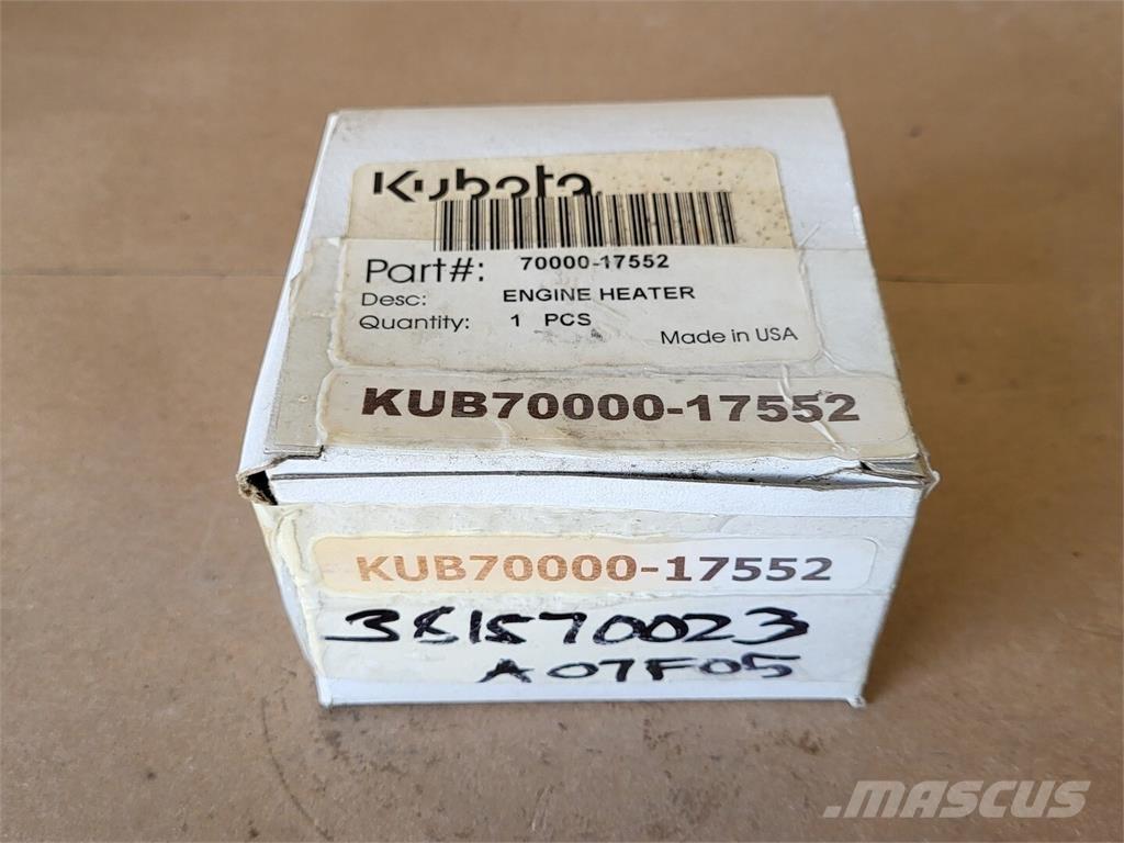 Kubota 70000-17552 Motoare