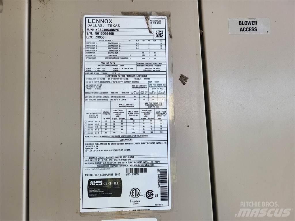  LENNOX KCA240S4BN2G Echipamente incalzire si dezghetare