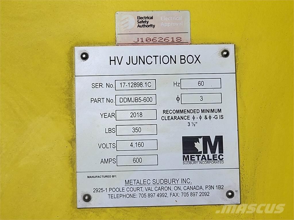  METALEC DDMJB5-600 Utilaje construcții - Altele