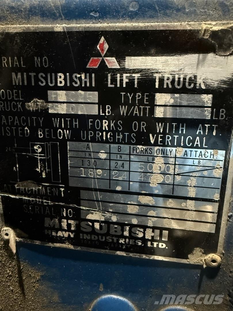 Mitsubishi FGC25 Utilaje construcții - Altele