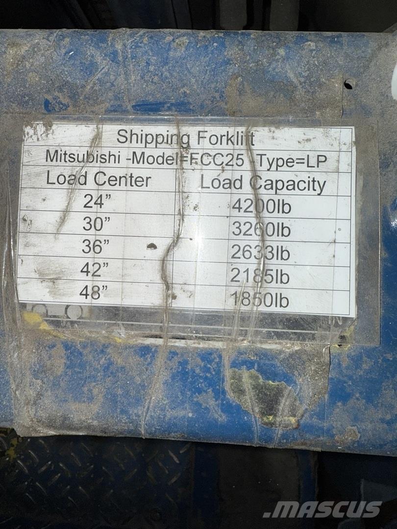 Mitsubishi FGC25 Utilaje construcții - Altele