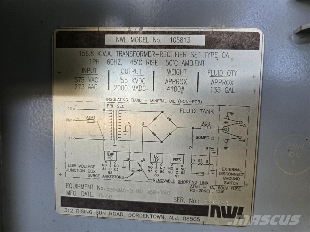  NWL 105813 Utilaje construcții - Altele