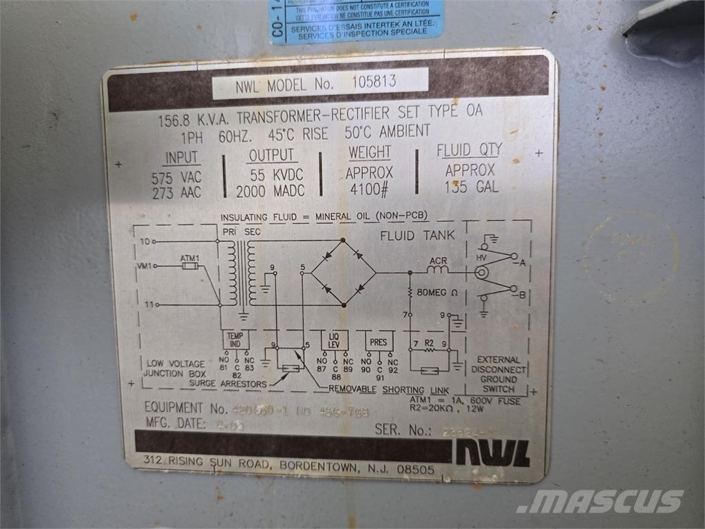  NWL 105813 Utilaje construcții - Altele