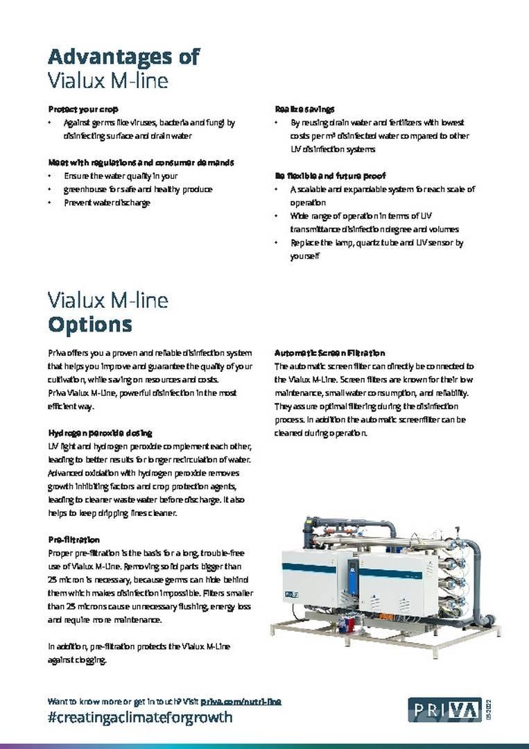  PRIVA Vialux M-line Utilaje construcții - Altele