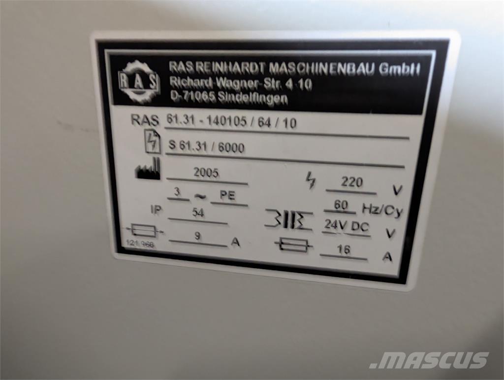  RAS 61.31 Utilaje construcții - Altele