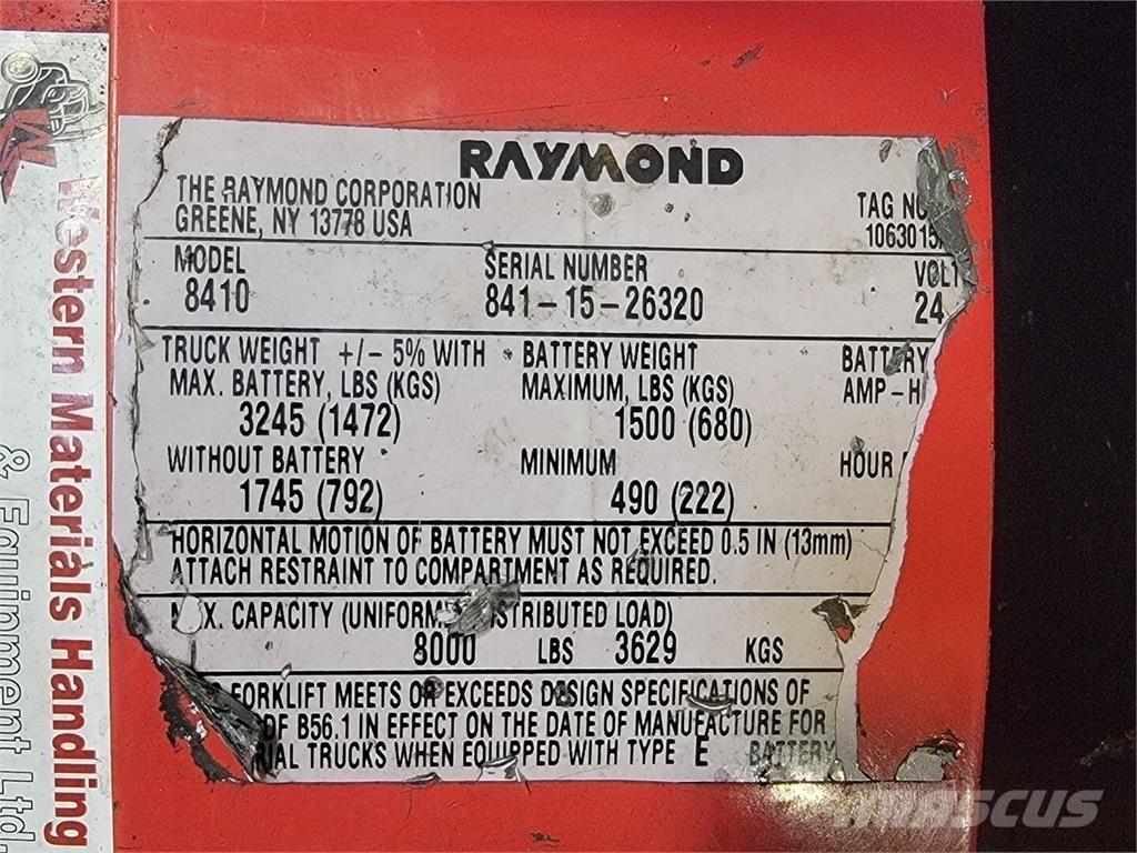Raymond 8410 Utilaje construcții - Altele