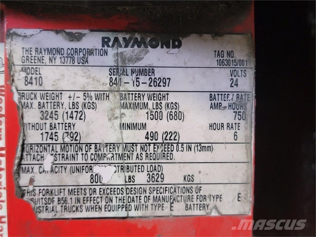 Raymond 8410 Utilaje construcții - Altele