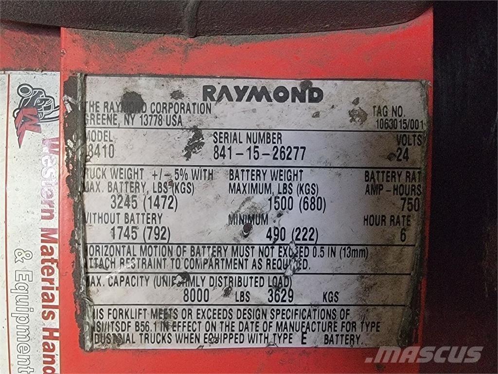 Raymond 8410 Utilaje construcții - Altele