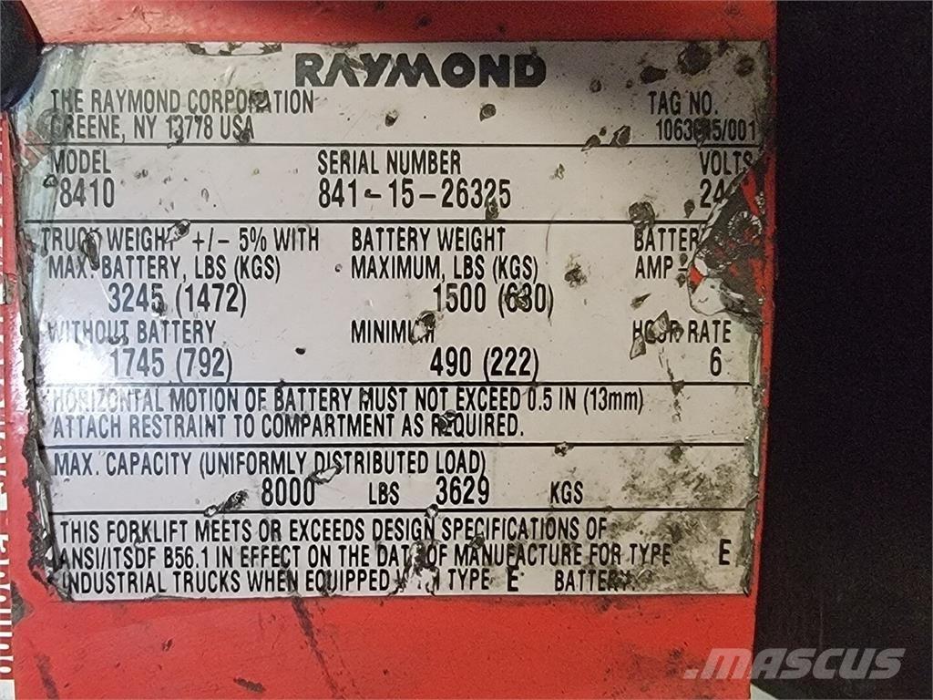 Raymond 8410 Utilaje construcții - Altele