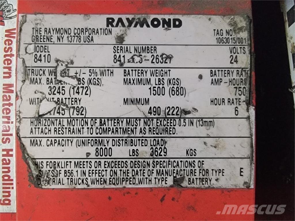 Raymond 8410 Utilaje construcții - Altele