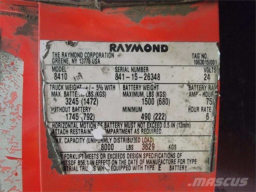Raymond 8410 Utilaje construcții - Altele