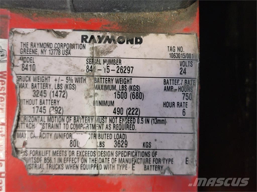 Raymond 8410 Utilaje construcții - Altele