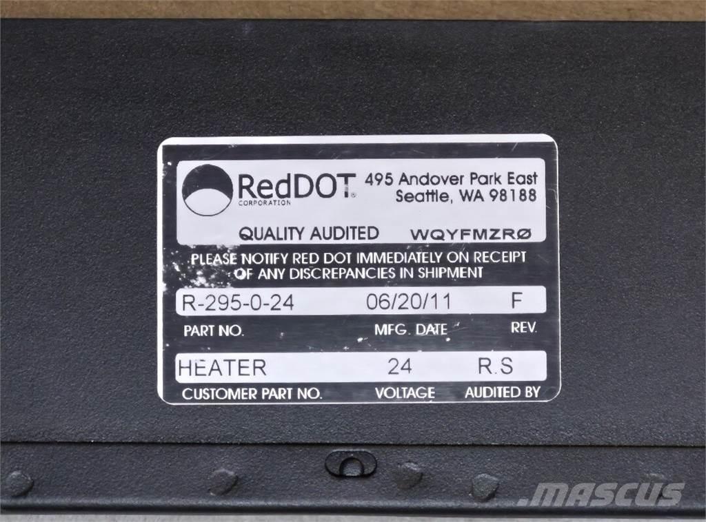  RED DOT R-295-0-24 Echipamente incalzire si dezghetare