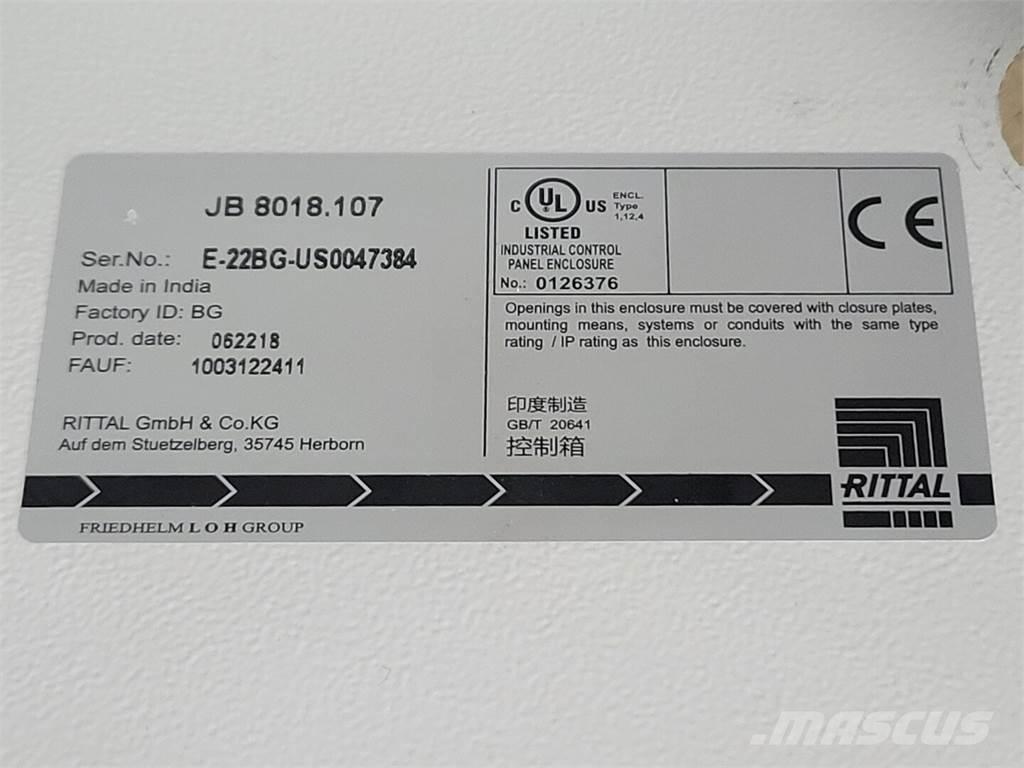  RITTAL JB8018.107 Utilaje construcții - Altele