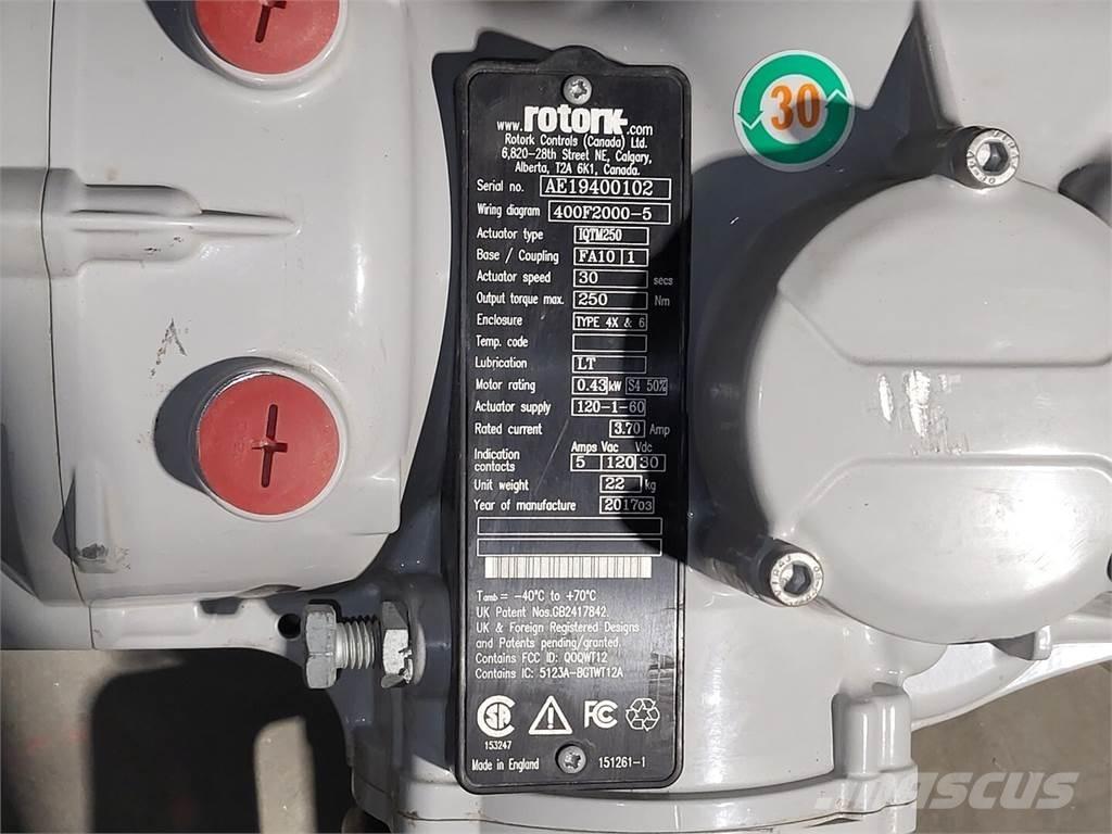  ROTORK IQTM250 Utilaje construcții - Altele