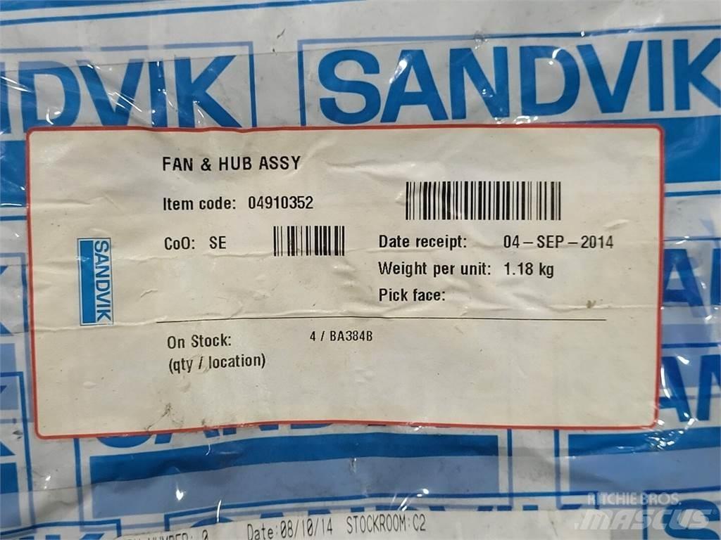 Sandvik 04910352 Alte componente