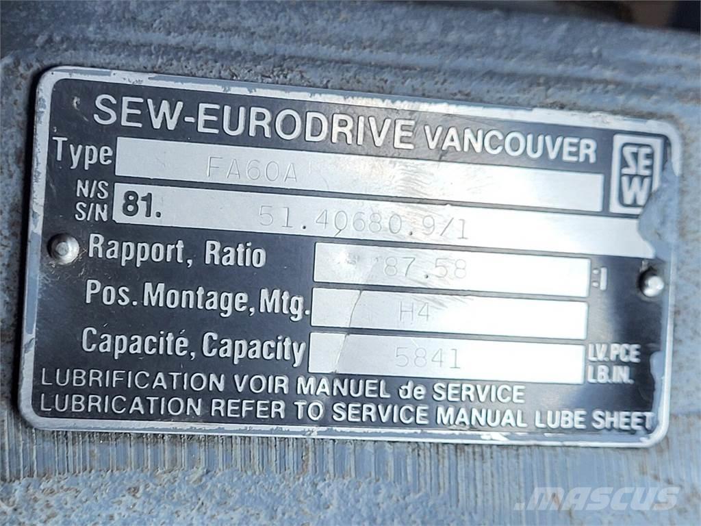  SEW-EURODRIVE FA60A Utilaje construcții - Altele