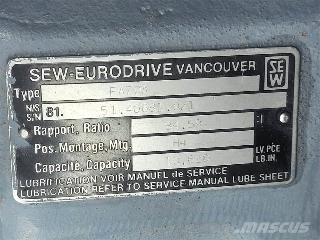  SEW-EURODRIVE FA70A Utilaje construcții - Altele