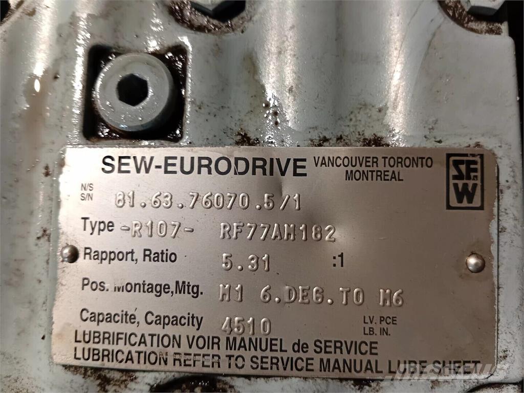  SEW-EURODRIVE R107 Utilaje construcții - Altele