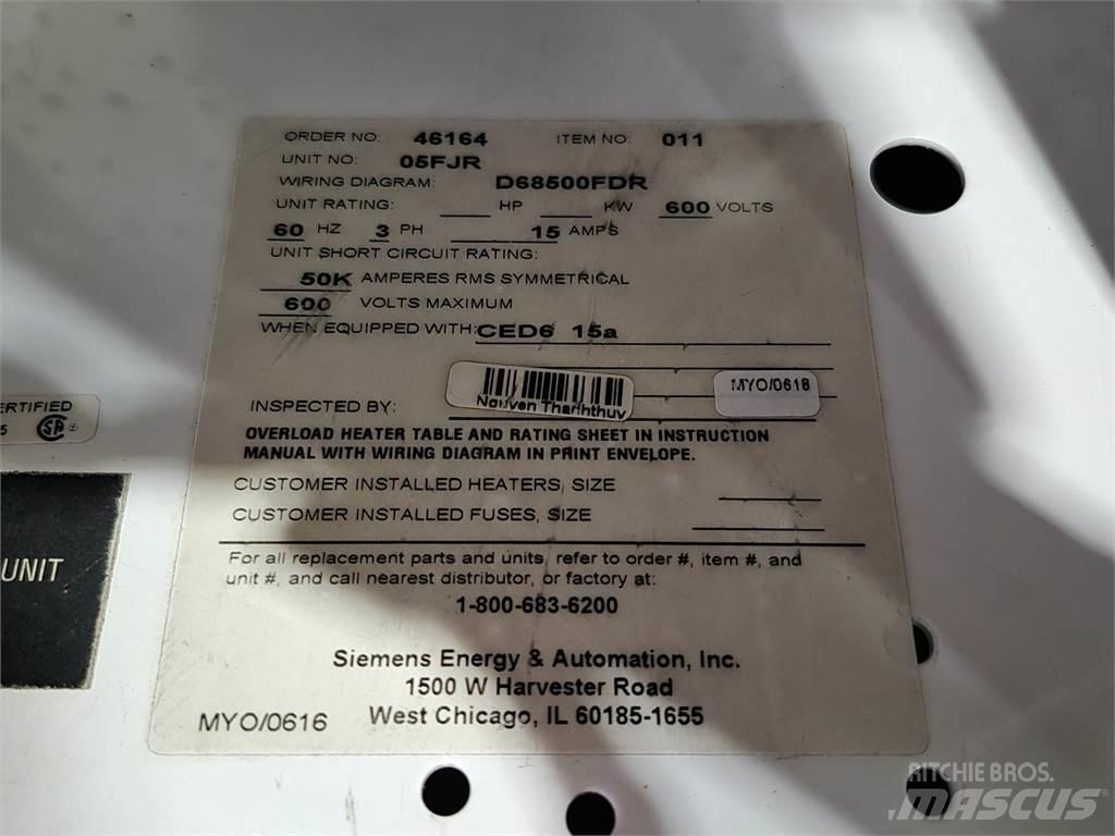 Siemens CED63B015 Utilaje construcții - Altele