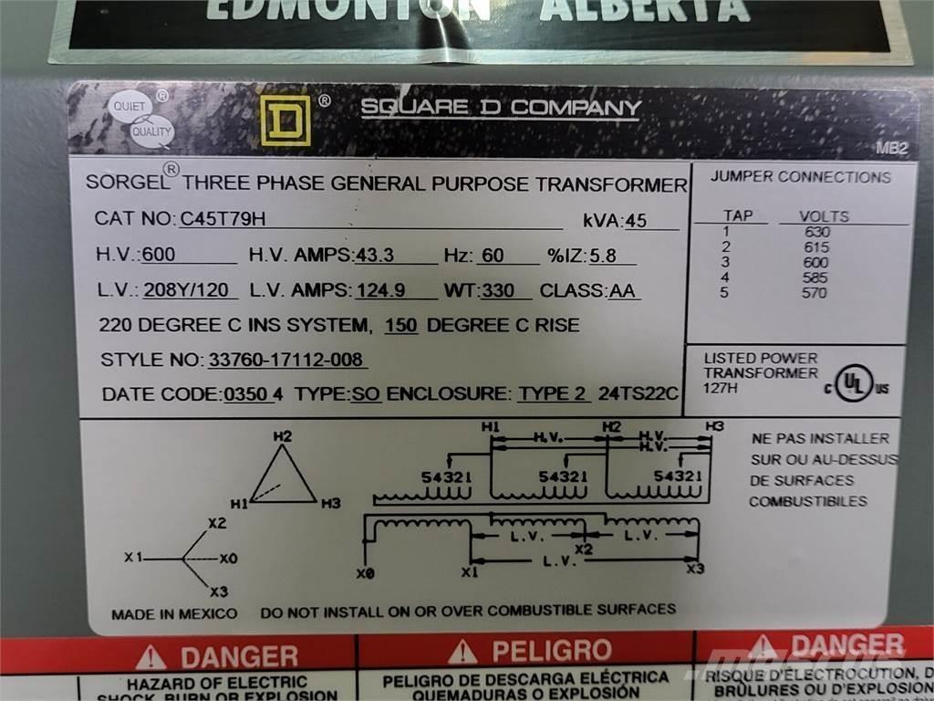  SQUARE D C45T79H Utilaje construcții - Altele