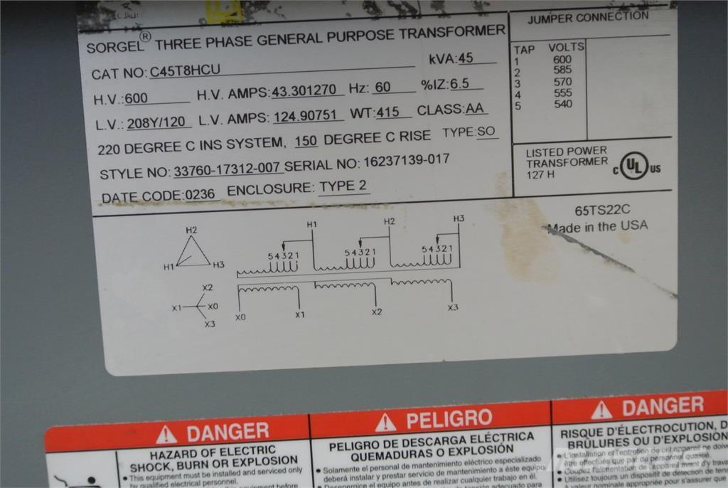  SQUARE D C45T8HCU Utilaje construcții - Altele