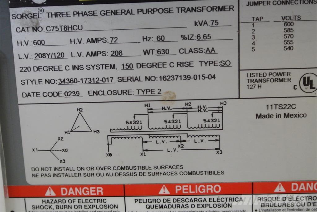  SQUARE D C75T8HCU Utilaje construcții - Altele