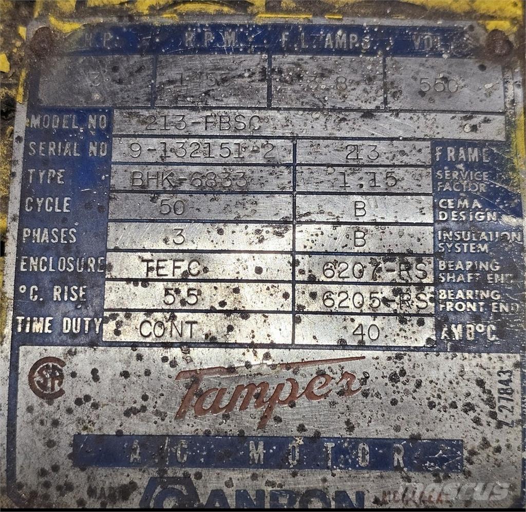  TAMPER Motoare industriale