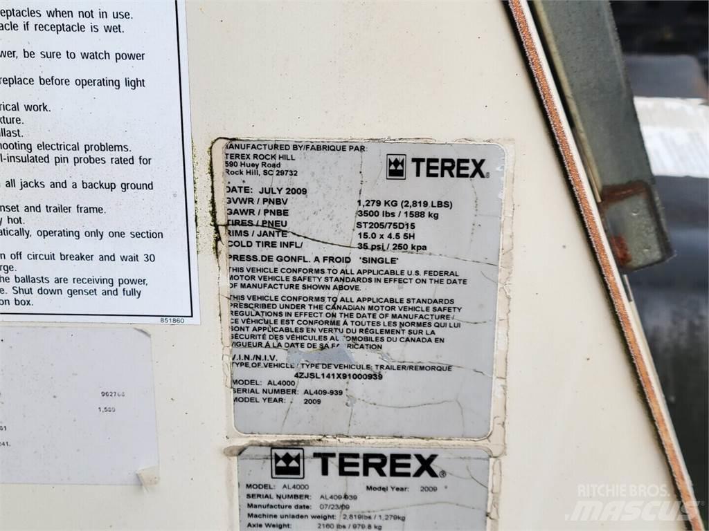 Terex AL4000 Alte componente