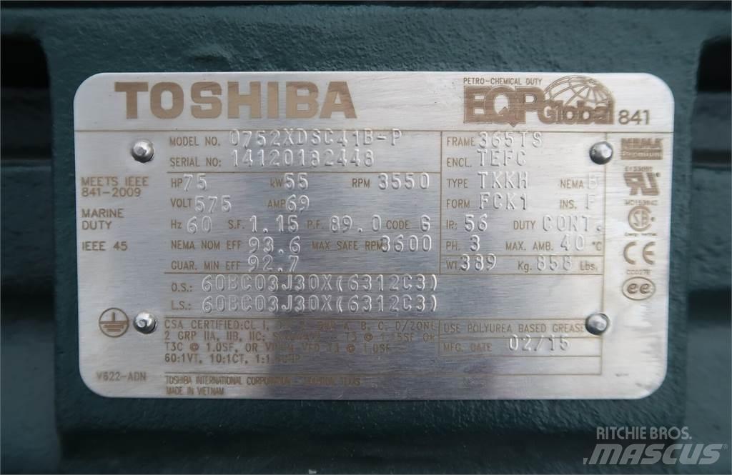  TOSHIBA 0752XDSC41B-P Motoare industriale